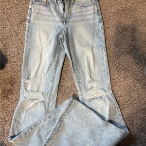 Buckle Light Blue Boot Cut Jeans